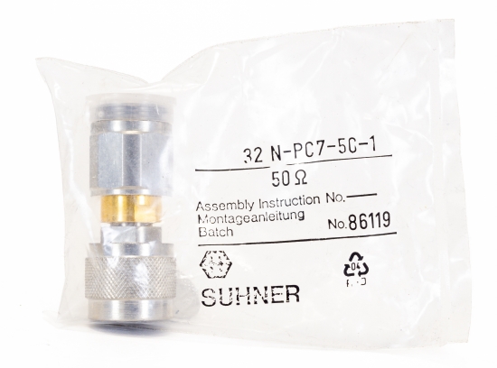 Huber Suhner 32_N-PC7-50-1 Adapter APC 7mm N (m)